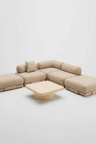 Block - Sofá Modular en Beige - Sillones y sofás, Uruguay | Bloop Home, vista 8