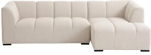 Sofá ALLESE chaise longue derecha beige en Beige - Sillones y sofás, Uruguay | JYSK