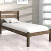 Cama rústica LUIZA – 1 Plaza en Marrón - Dormitorio, Uruguay | Igoa, vista 3 de 3