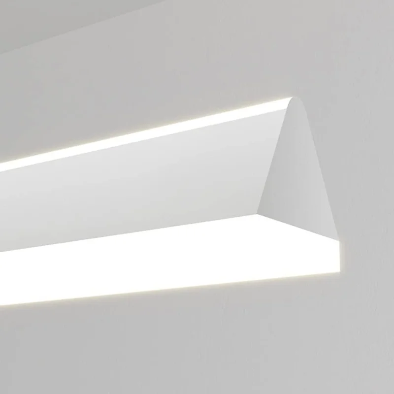 Luminaria Lineal LED Baku 120 cm Blanco en Blanco - Lámparas colgantes, Uruguay | Serlux, vista 4