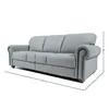 Sofá Elite - Tela Aquaclean - 3 cuerpos - A fabricar en Patrón - Sillones y sofás, Uruguay | NYR, vista 4 de 4