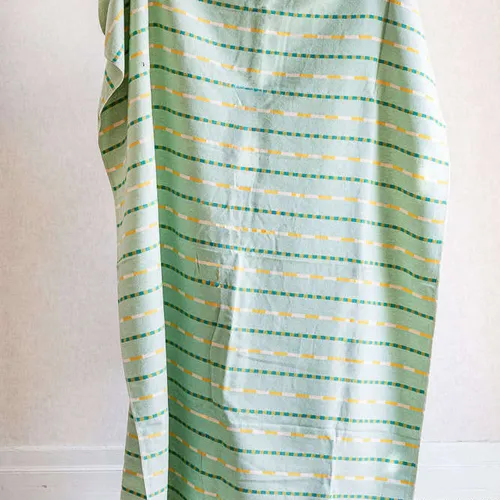 MANTA AUSTRIACA MILD GREEN Y LIMA - 2.00 X 1.40 MTS en Multicolor - Textiles, Uruguay | La Iberica
