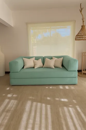 Sofá Teddy - Hydroproof (Tonos verdes y azules) en Verde - Sillones y sofás, Uruguay | Bloop Home