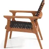 POLTRONA TRACO CUERDA NEGRA 58x72x83CM JATOBA - Muebles para el exterior, Uruguay | Vinibel, vista 3 de 6
