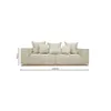 Sillon Neil en Beige - Sillones y sofás, Uruguay | La Cueva Muebles, vista 2 de 2