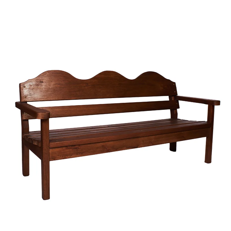 Sillón clásico 3 cuerpos — Serra Amoblamientos en Marrón - Muebles para el exterior, Uruguay | Serra Amoblamientos, vista 4