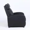 Sillon reclinable 1 cuerpo con masajeador y calefaccion - Negro en Negro - Sillones y sofás, Uruguay | La Cueva Muebles, vista 7 de 10