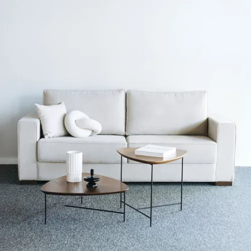 Sofá Priamo / Beige - 3 cuerpos en Beige - Sillones y sofás, Uruguay | Fábrica Italiana