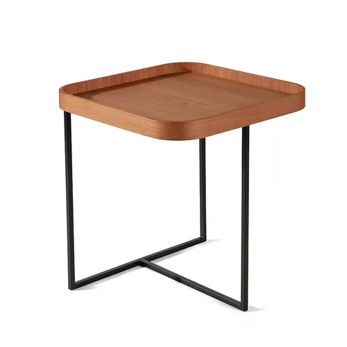 MESA LATERAL LIVE ALTA IN NATURA 55X55X58H CM - Mesas de arrimo, Uruguay | Vinibel