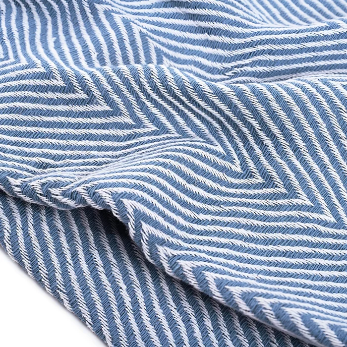 MANTA C/FLECOS 152.5x127CM AZUL en Azul - Textiles, Uruguay | Koz, vista 3