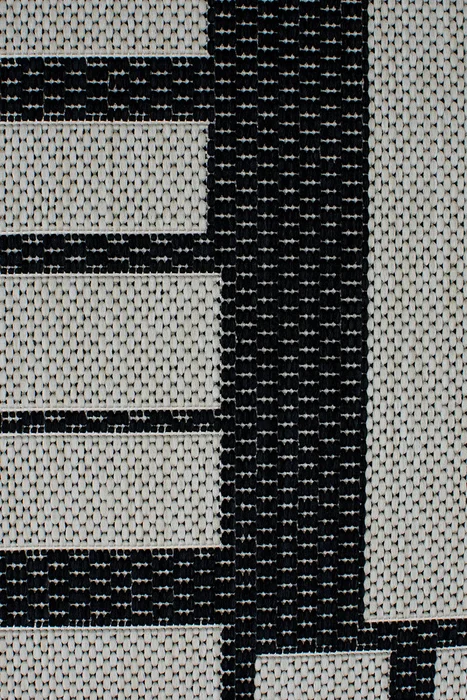 ALFOMBRA LINEO LIN/B162/9H08/ 200X290 BLACK/WOOL en Multicolor - Alfombras, Uruguay | Vinibel, vista 2