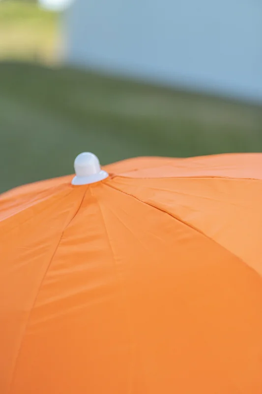 Sombrilla Playa Con Quiebre - Naranja en Naranja - Muebles para el exterior, Uruguay | Indian, vista 4