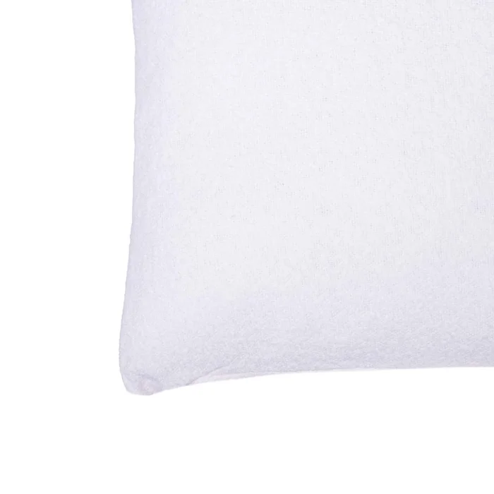 Almohadon Algodon Blanco Boucle 45*45 en Blanco - Textiles, Uruguay | Divino, vista 2