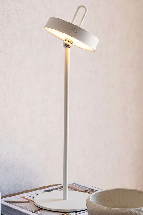 LAMPARA INALAMBRICA LED BASE REDONDA - Lámparas de mesa, Uruguay | La Iberica