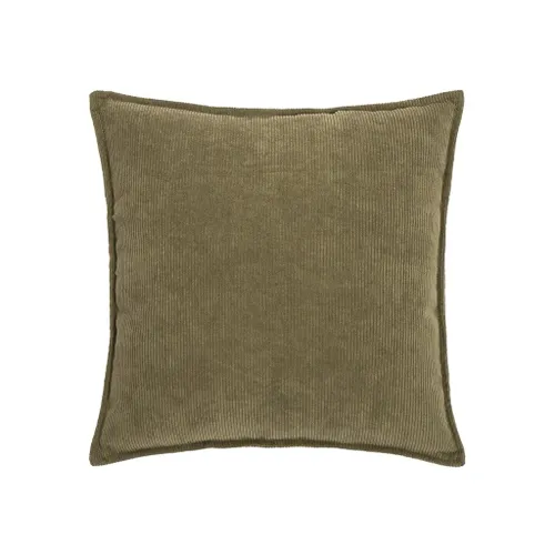 ALMOHADON DE PANA 45x45CM VERDE OLIVA en Verde oliva - Textiles, Uruguay | Decohogar