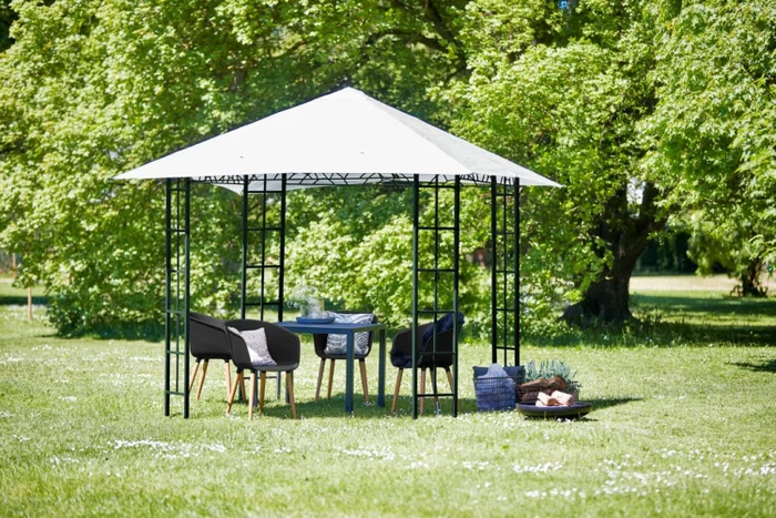 Gazebo LOFOTEN A3xL3xA2.65m blanco en Blanco - Muebles para el exterior, Uruguay | JYSK, vista 2