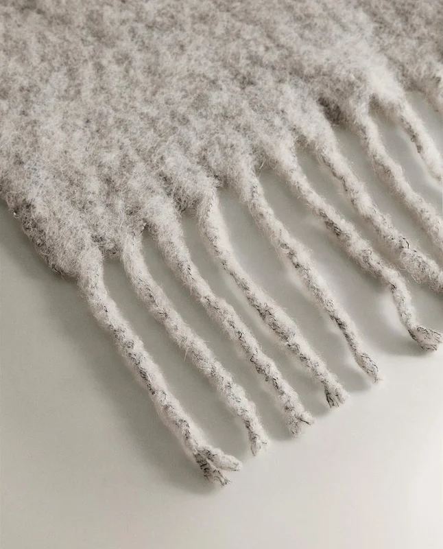 MANTA LANA en Gris - Textiles, Uruguay | Zara Home, vista 3