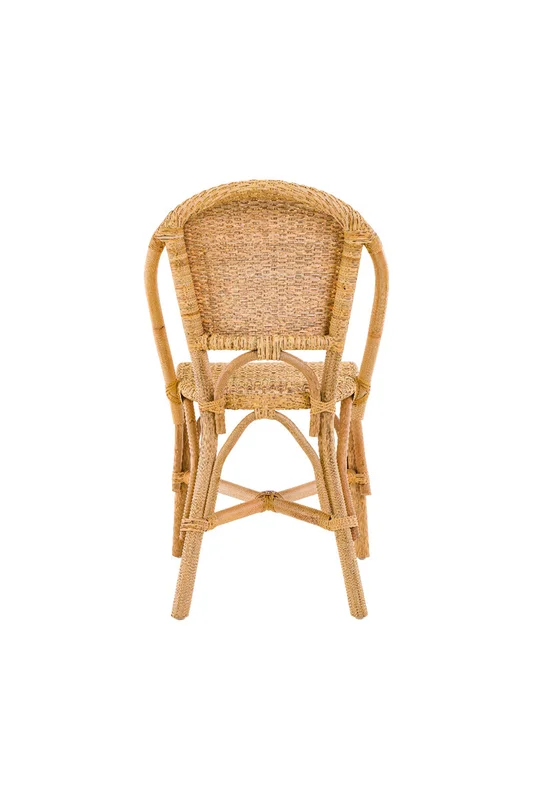 SILLA BISTRO RATTAN NATURAL 46X51X89H en Madera natural - Sillas, Uruguay | Vinibel, vista 5