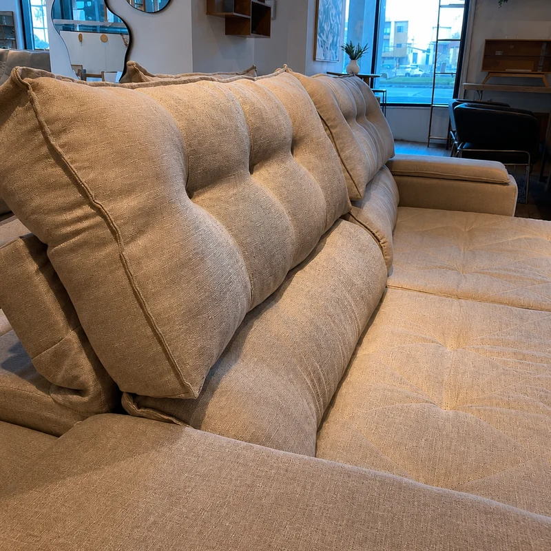 Sofa Otto 260CM - Retractil/Reclinable en Beige - Sillones y sofás, Uruguay | Balton, vista 7