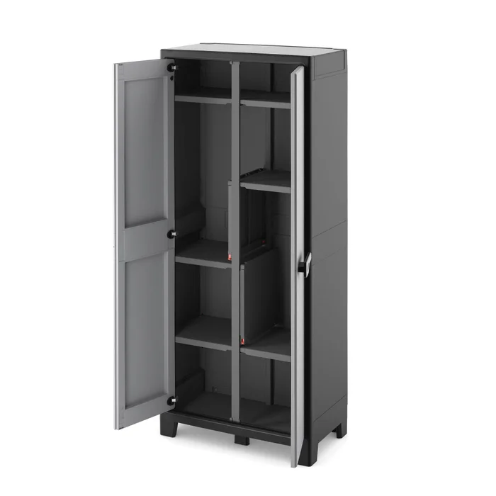 Multiuso Armario Gris Polipropileno Keter Titan en Gris - Muebles para el exterior, Uruguay | Divino, vista 4