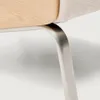 Butaca Amsen beige de contrachapado de roble y patas de acero inoxidable cepillado en Beige - Butacas, banquetas y puffs, Uruguay | Kavehome, vista 4 de 8