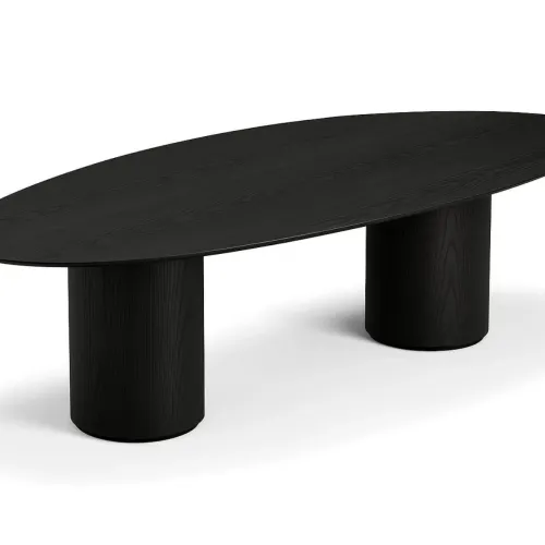 Mesa Santorini en Negro - Mesas de comedor, Uruguay | Arquetipo