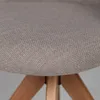 Silla Giratoria Karol 141- Tela Microfibra - A6 (Tostado) en Beige - Butacas, banquetas y puffs, Uruguay | NYR, vista 7 de 7