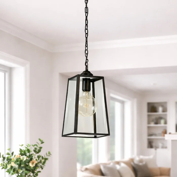 Luminaria Farol PRISMA A en Negro - Muebles, Uruguay | Casa Ernesta