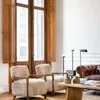 BUTACA WOOLY - WALNUT Y PELO LARGO en Beige - Butacas, banquetas y puffs, Uruguay | La Iberica, vista 18 de 23
