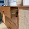 Aparador de madera y fibras naturales - Muebles para TV, Uruguay | FMB, vista 3 de 6