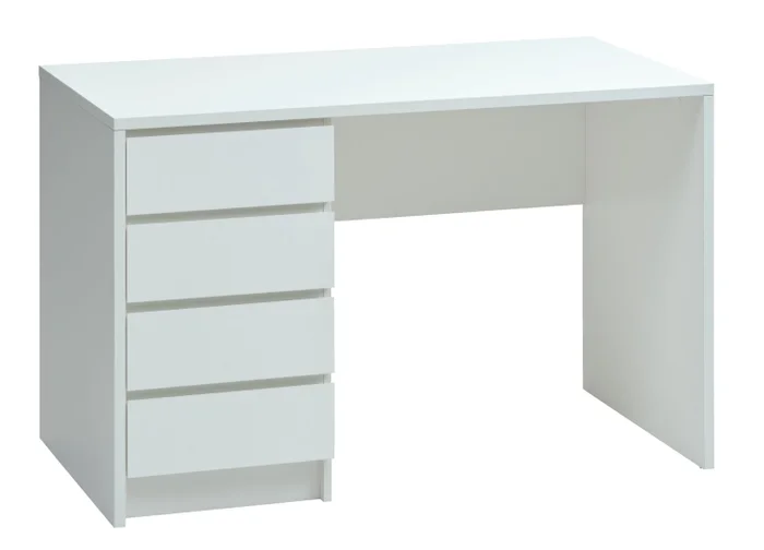 Escritorio LIMFJORDEN 60x120 4 cajones blanco en Blanco - Escritorios y sillas de escritorio, Uruguay | JYSK, vista 2