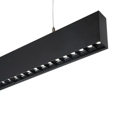 Hasel 1194mm en Negro - Lámparas colgantes, Uruguay | Darko Lighting