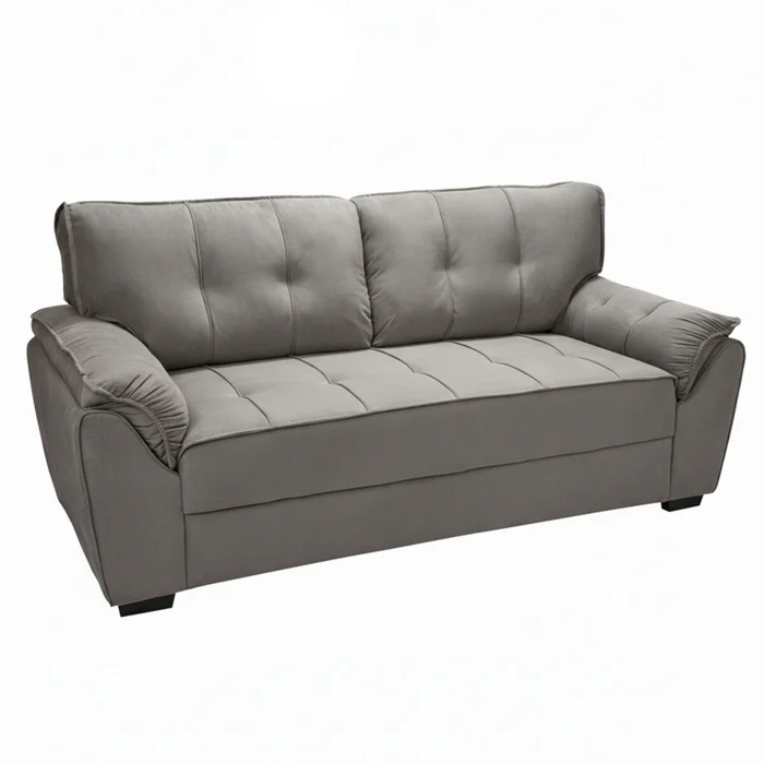 Juego De Living Sillones Sofá 2 Y 3 Cuerpos - Montana - Gris en Gris - Sillones y sofás, Uruguay | Rústico Hogar, vista 5