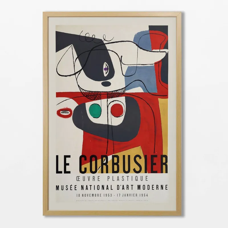 Le Corbusier - Musée National d'Art Moderne en Multicolor - Láminas, Uruguay | La Cuadrería
