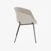 Silla Yvette - gris claro en Gris - Sillas, Uruguay | Kavehome, vista 7 de 9