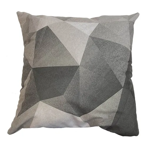 ALMOHADON ESTAMPADO 45x45CM FORMAS GRISES - Textiles, Uruguay | Decohogar