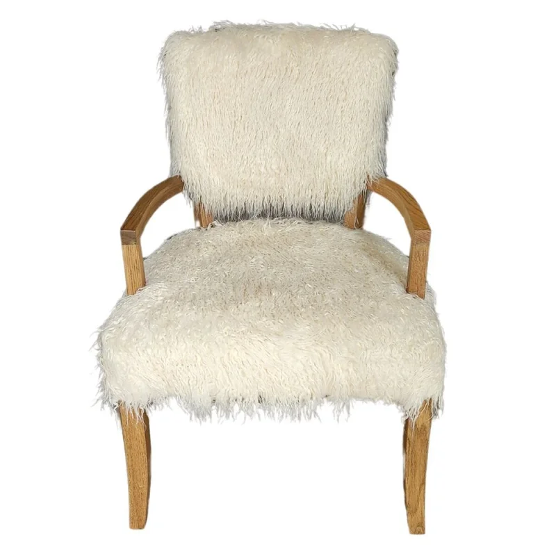 Butaca Ivory Faux en Beige - Butacas, banquetas y puffs, Uruguay | La Cueva Muebles, vista 4