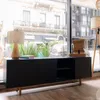 Rack Capri 140 cm - Negro - Muebles para TV, Uruguay | Berna home, vista 3 de 4