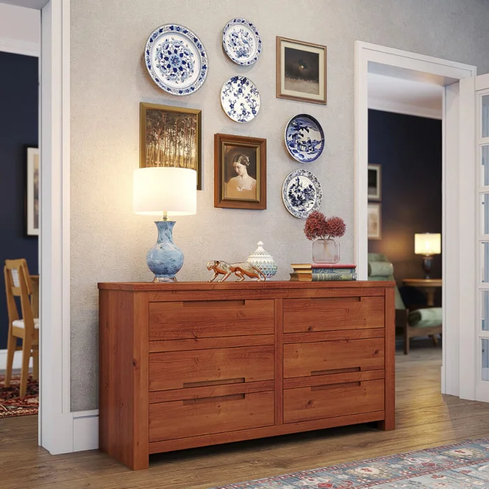 Comoda Madera Natural-beige Fresno en Madera natural - Cómodas, Uruguay | Divino