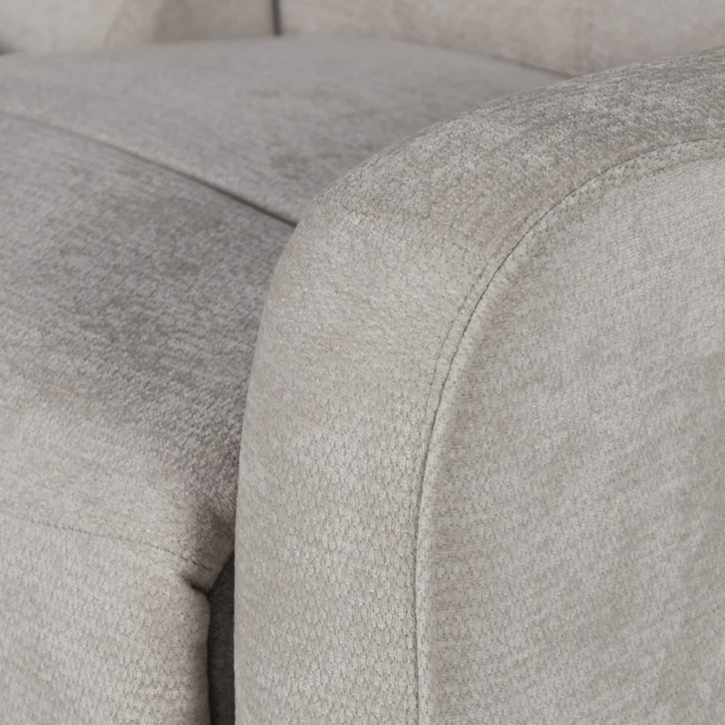 Sofá Pacific (Reclinable) - 2 cuerpos - Tela Microfibra - XHR-15 (Greige) en Beige - Sillones y sofás, Uruguay | Nyr, vista 4