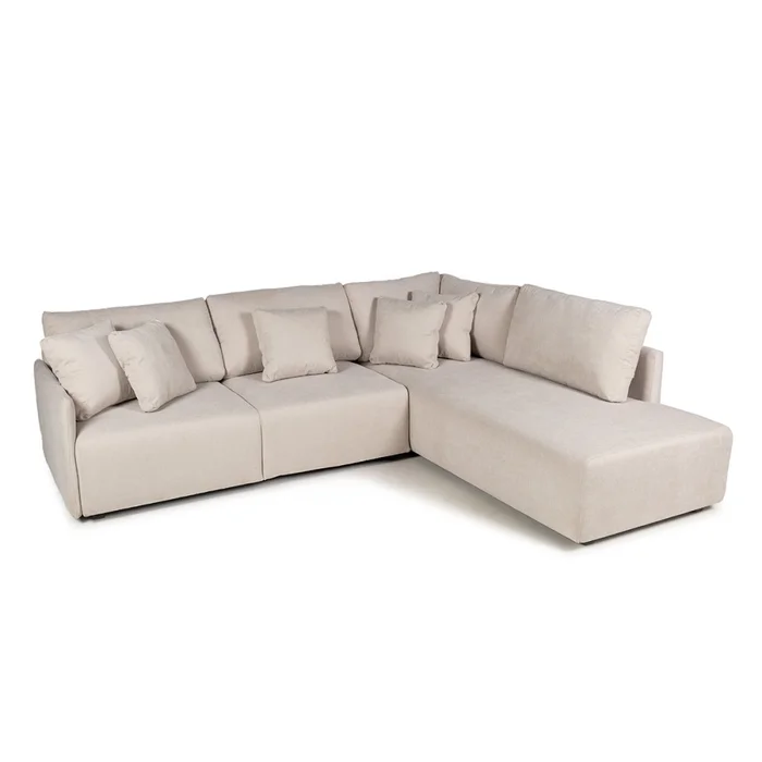 Rinconera Modulare - Tela Microfibra - Chaise derecho - FX4-10 (Beige) en Beige - Sillones y sofás, Uruguay | Nyr, vista 7