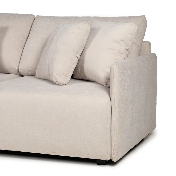 Rinconera Modulare - Tela Microfibra - Chaise izquierdo - FX4-10 (Beige) en Beige - Sillones y sofás, Uruguay | Nyr, vista 5
