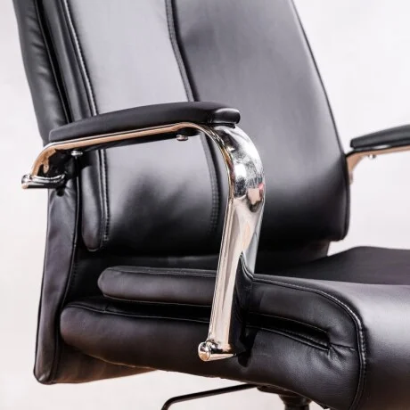Silla De Oficina Zara - Negro en Negro - Escritorios y sillas de escritorio, Uruguay | Aihaus, vista 2