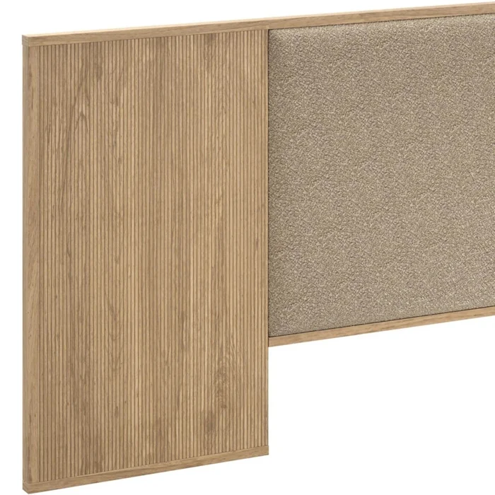 Respaldo 2 plazas Tapizada - Nordik - Text Frizz - Respaldos de cama, Uruguay | Ecowood, vista 3