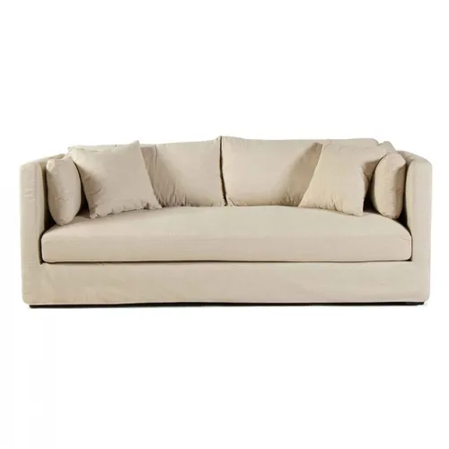 SOFA LESTAT 3,5 PLAZAS TELA HL LINEN 236X96X84H CM - Sillones y sofás, Uruguay | Vinibel