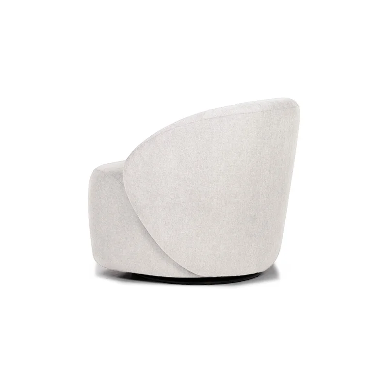 Butaca Zoey Giratoria - Tela Microfibra - FX4-10 (Beige) en Beige - Butacas, banquetas y puffs, Uruguay | Nyr, vista 4