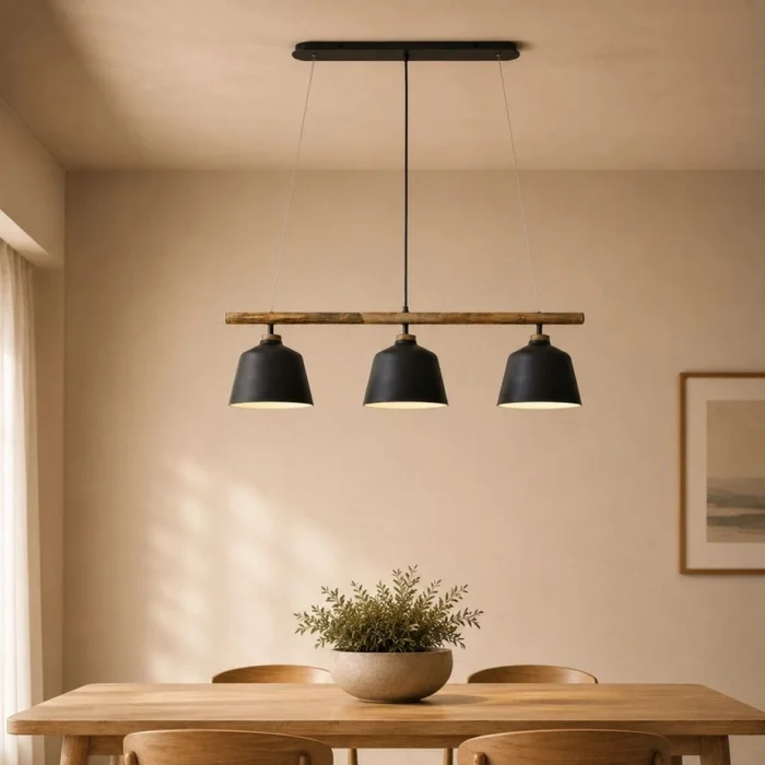 Lámpara De Techo Banu en Negro - Lámparas de mesa, Uruguay | Aihaus