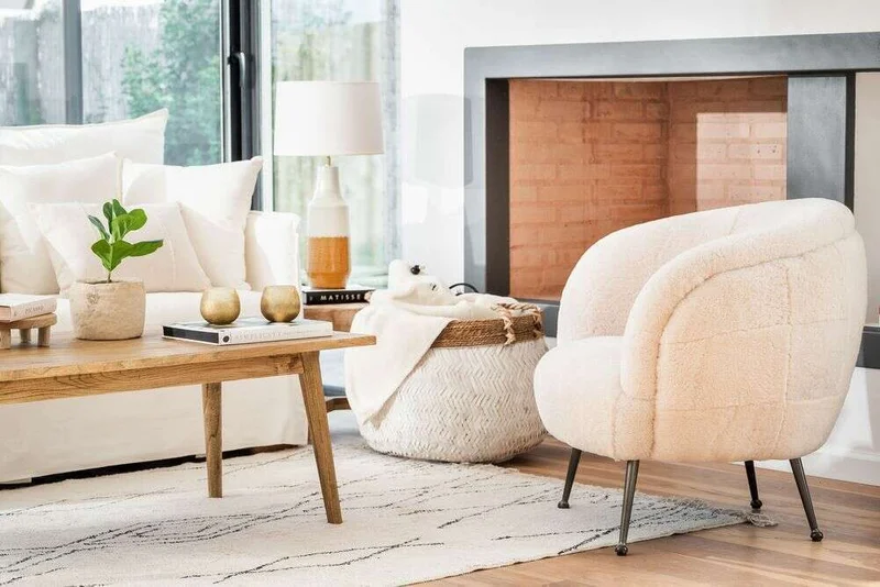 MESA NORDICA - 1.30 X 0.60 en Madera natural - Mesas de living, Uruguay | La Iberica, vista 12