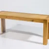 BANCO / PIE DE CAMA GAROPABA 1,08mt en Madera natural - Butacas, banquetas y puffs, Uruguay | Fundamento Muebles, vista 2 de 6