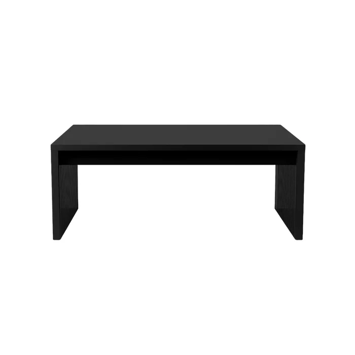 Mesa de Centro Capri 110 cm – Negro en Madera natural - Mesas de living, Uruguay | Berna home